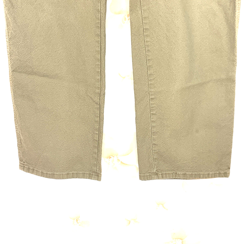 Wrangler‎ Work Pants Mens 40x30 Beige Green Jeans Cargo Hammer Strap Pockets - Picture 3 of 11